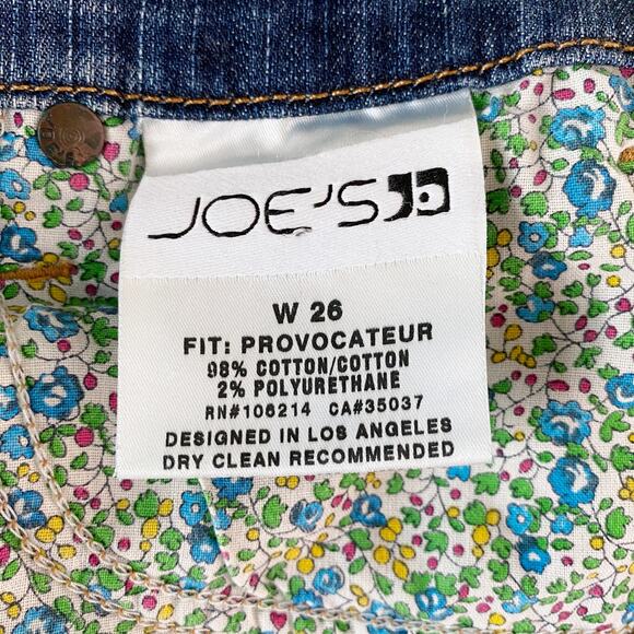 Joe's Jeans Provocateur Iris Boot Cut 26 Denim Distressed Lightweight - Picture 6 of 12